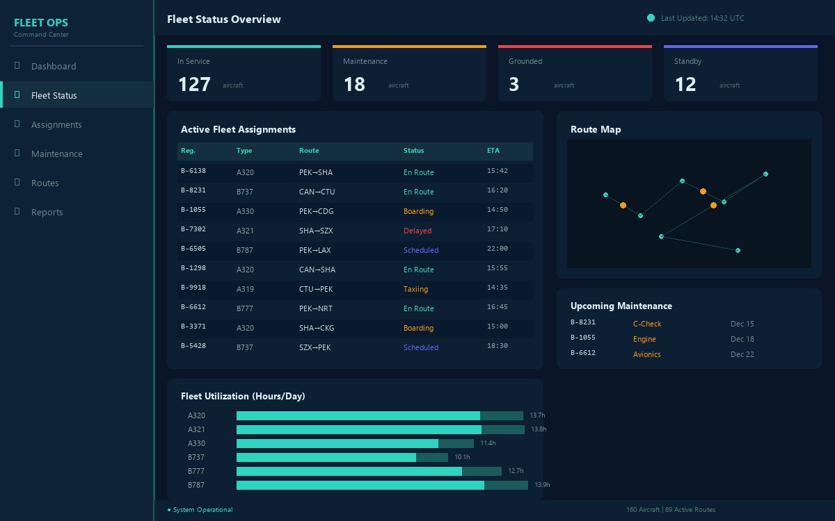 Intelligent Fleet Planning System